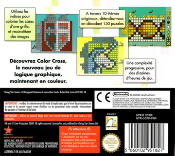 Colour Cross (Europe) (En,Fr,De,Es,It) box cover back